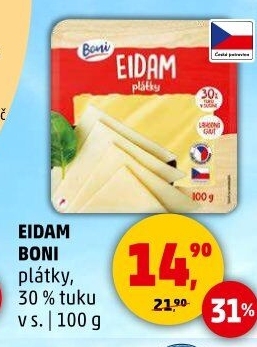 Sýr Eidam 30% Boni