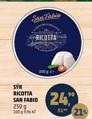 Sýr Ricotta San Fabio