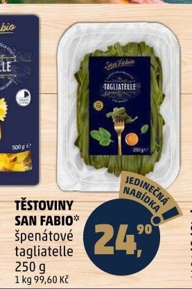 Těstoviny chlazené San Fabio