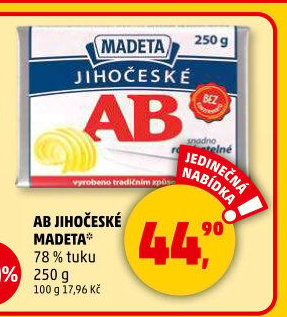 Tuk Jihočeské AB Madeta