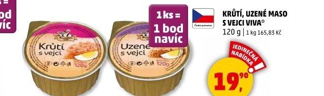 Uzené maso s vejci Viva