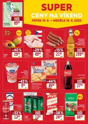 akční leták BILLA 11.6.2025-17.6.2025