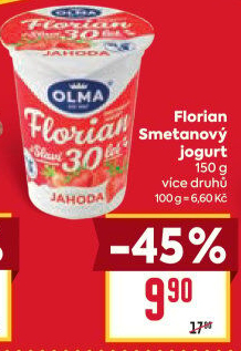 Jogurt smetanový Florian Olma