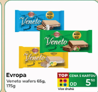 Oplatky Wafers Veneto Evropa