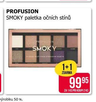 PROFUSION SMOKY paletka očních stínů