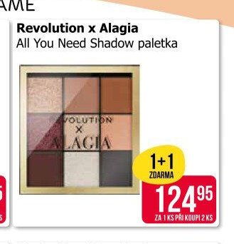 Revolution x Alagia All You Need Shadow paletka
