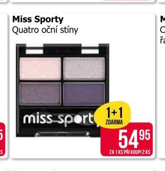Miss Sporty Quatro oční stíny
