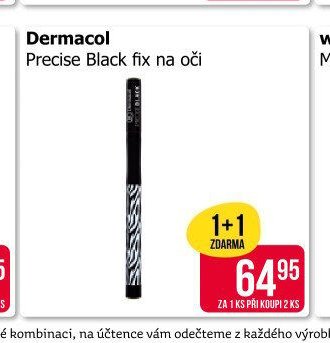Dermacol Precise Black fix na oči