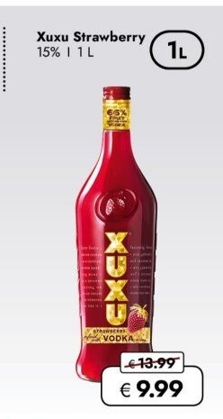 Likér XUXU Strawberry