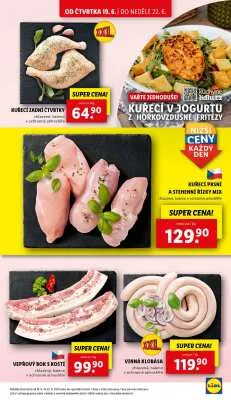 akční leták Lidl 19.6.2025-22.6.2025