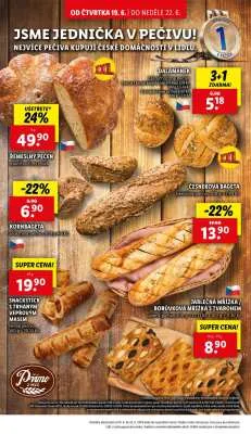 akční leták Lidl 19.6.2025-22.6.2025