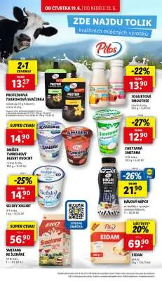 akční leták Lidl 19.6.2025-22.6.2025