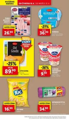 akční leták Lidl 19.6.2025-22.6.2025