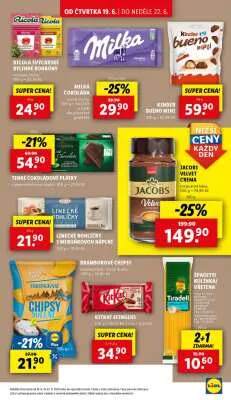 akční leták Lidl 19.6.2025-22.6.2025