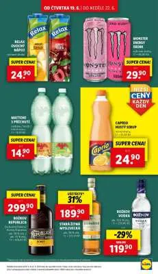 akční leták Lidl 19.6.2025-22.6.2025