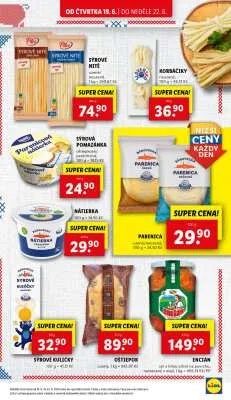 akční leták Lidl 19.6.2025-22.6.2025