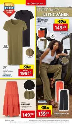 akční leták Lidl 19.6.2025-22.6.2025