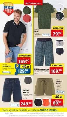 akční leták Lidl 19.6.2025-22.6.2025