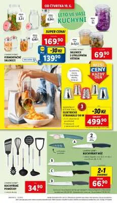 akční leták Lidl 19.6.2025-22.6.2025