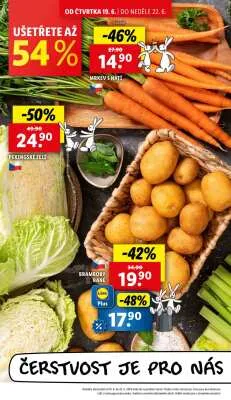 akční leták Lidl 19.6.2025-22.6.2025