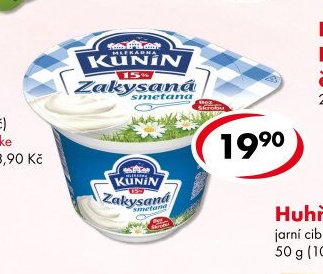 Zakysaná smetana 15 %