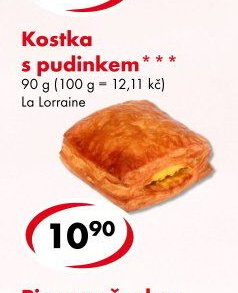 Kostka s pudinkem