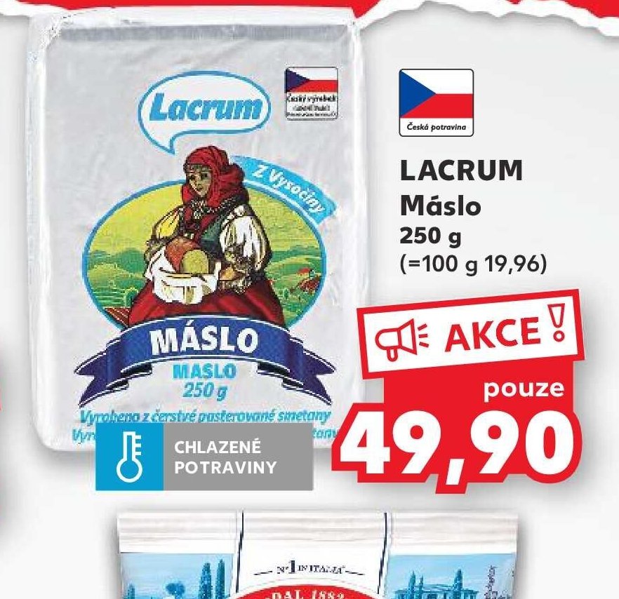 LACRUM Máslo 250 g