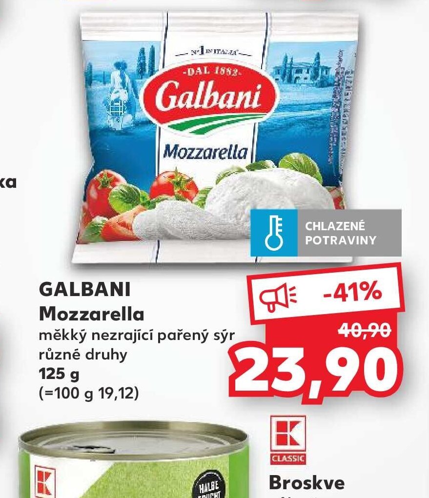 GALBANI Mozzarella 125 g