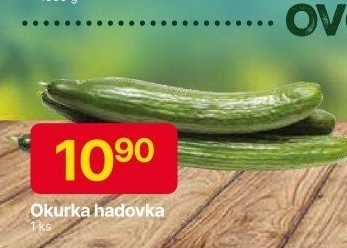 Okurka salátová - hadovka