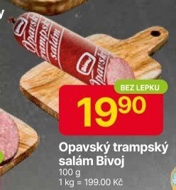 Salám opavský trampský Bivoj