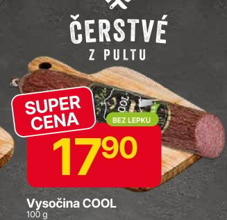 Salám Vysočina Cool Poctivá Moravská