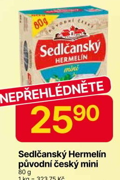 Sýr Hermelín Sedlčanský