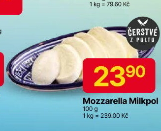 Sýr Mozzarella Milkpol