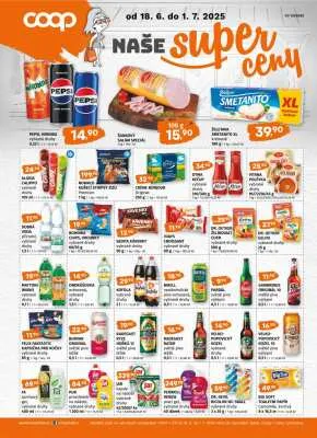 akční leták COOP 18.6.2025-24.6.2025