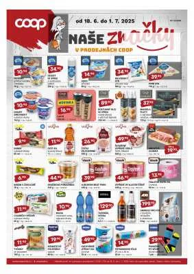 akční leták COOP 18.6.2025-1.7.2025
