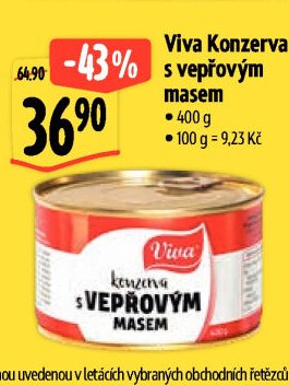 Viva Konzerva s vepřovým masem