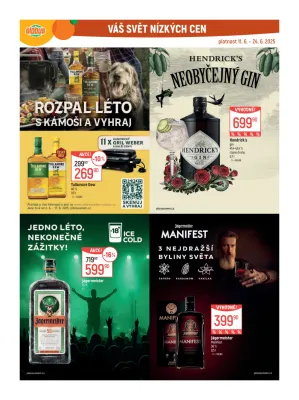 akční leták Globus 18.6.2025-24.6.2025