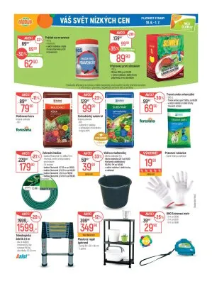 akční leták Globus 18.6.2025-24.6.2025
