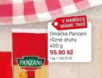 Omáčka Panzani různé druhy 400 g
