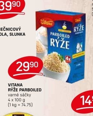 Vitana rýže parboiled varné sáčky 4 x 100 g