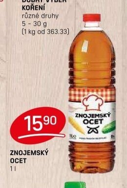 Znojemský ocet 1 l
