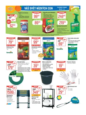 akční leták Globus 18.6.2025-24.6.2025