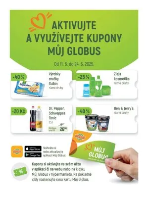 akční leták Globus 18.6.2025-24.6.2025