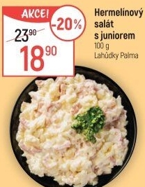 Hermelínový salát s juniorem