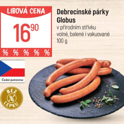 Párky debrecínské Globus