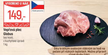 Vepřová plec bez kosti Globus
