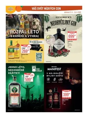 akční leták Globus 18.6.2025-24.6.2025