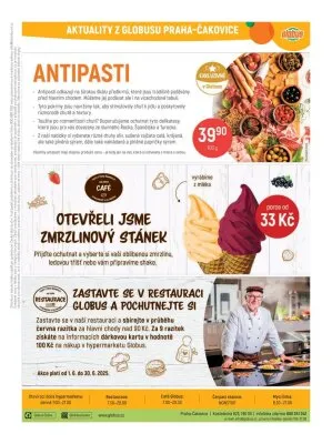 akční leták Globus 18.6.2025-24.6.2025