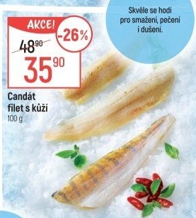Candát filety