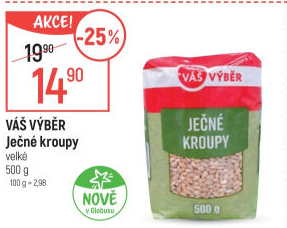 Ječné kroupy Váš Výběr